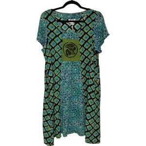 Lisa Maru Honolulu Vintage Mumu with Side Pockets (XL)